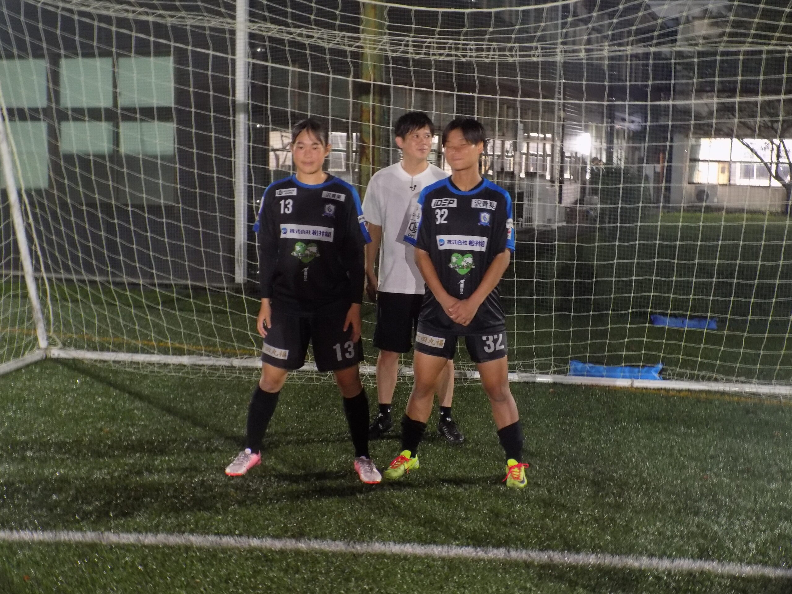 ケーブルテレビ取材（女子サッカー部）