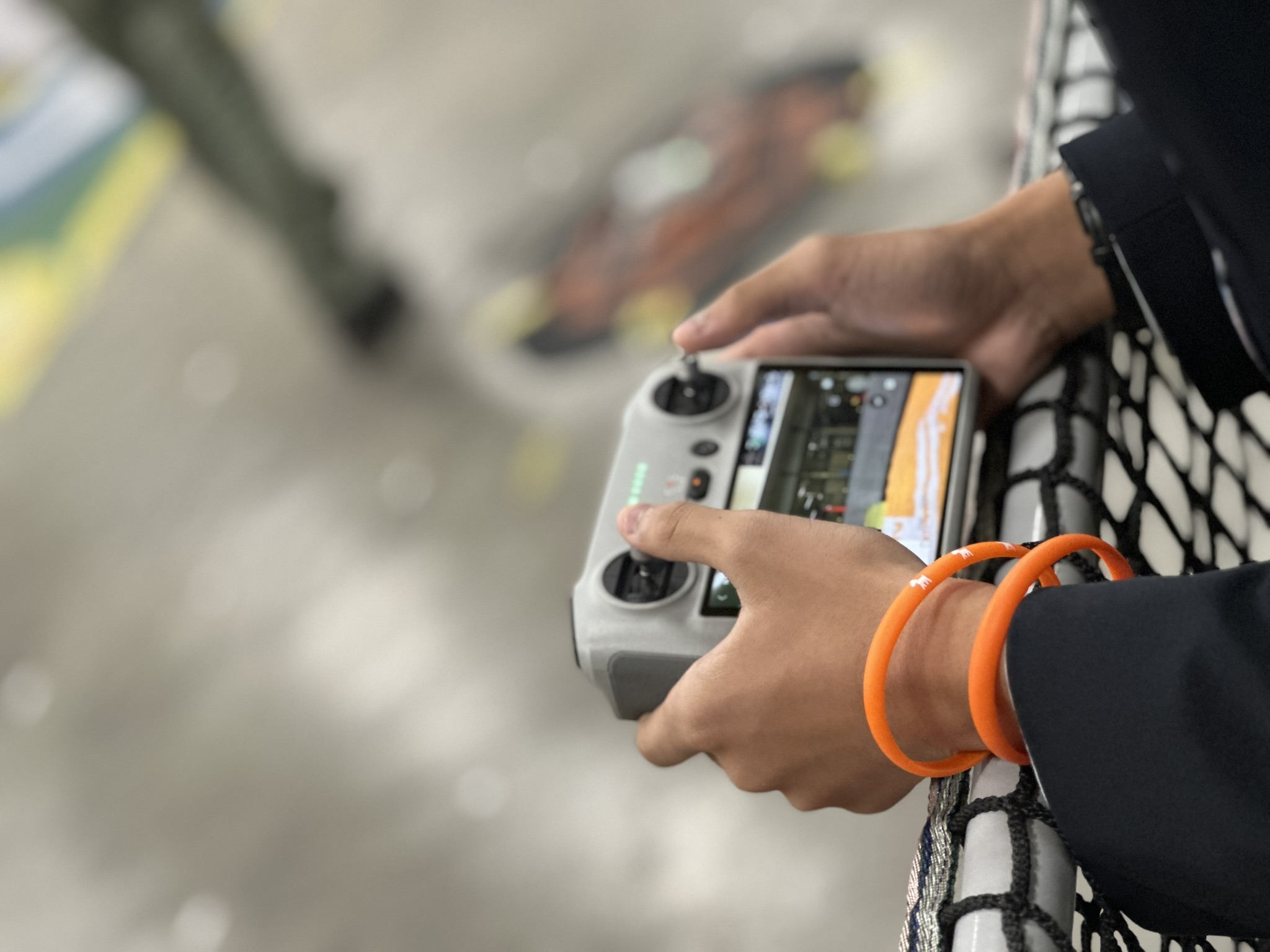 2年生ドローン講習を実施