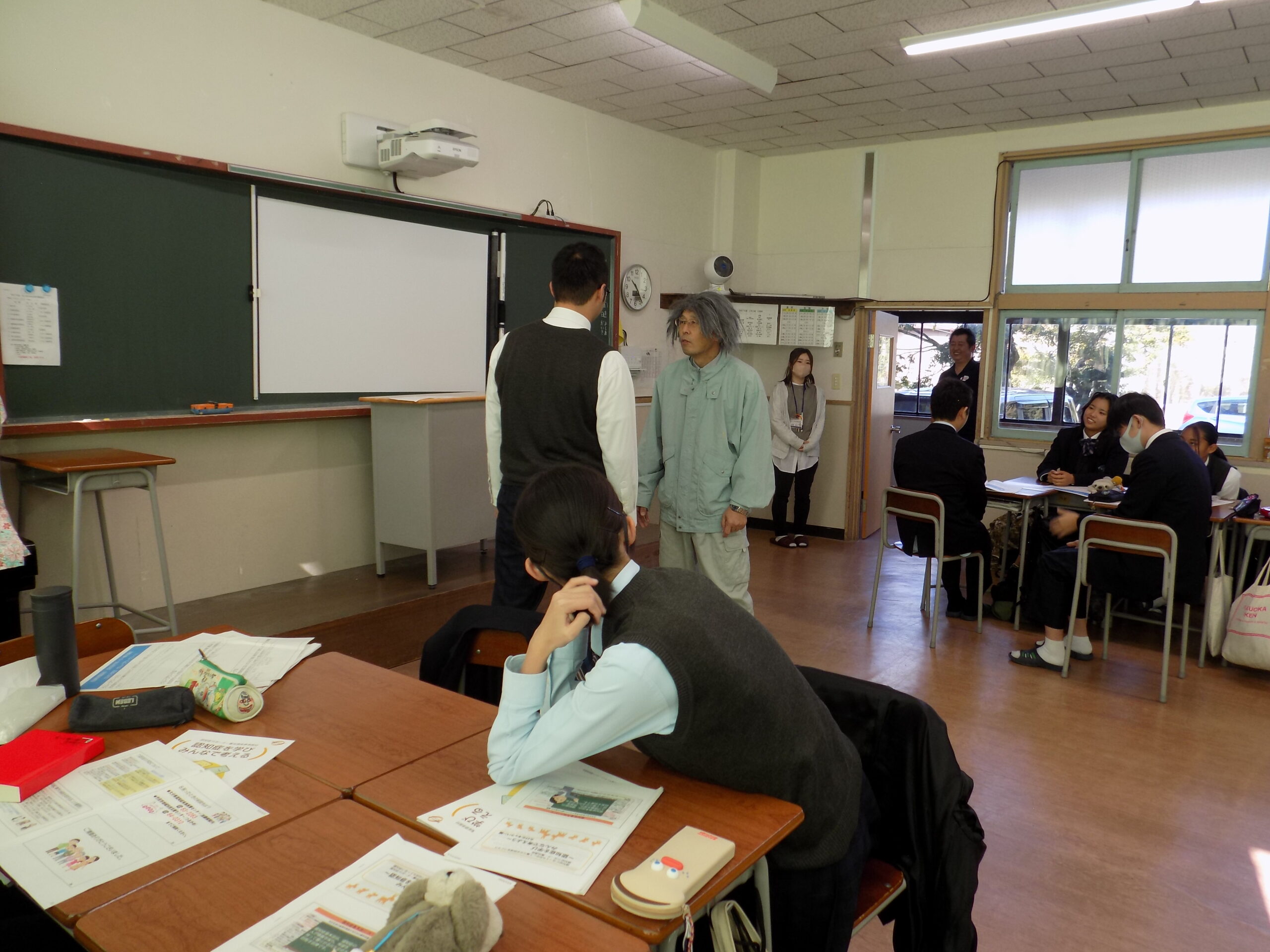 認知症サポータ講習(2年2組対象)